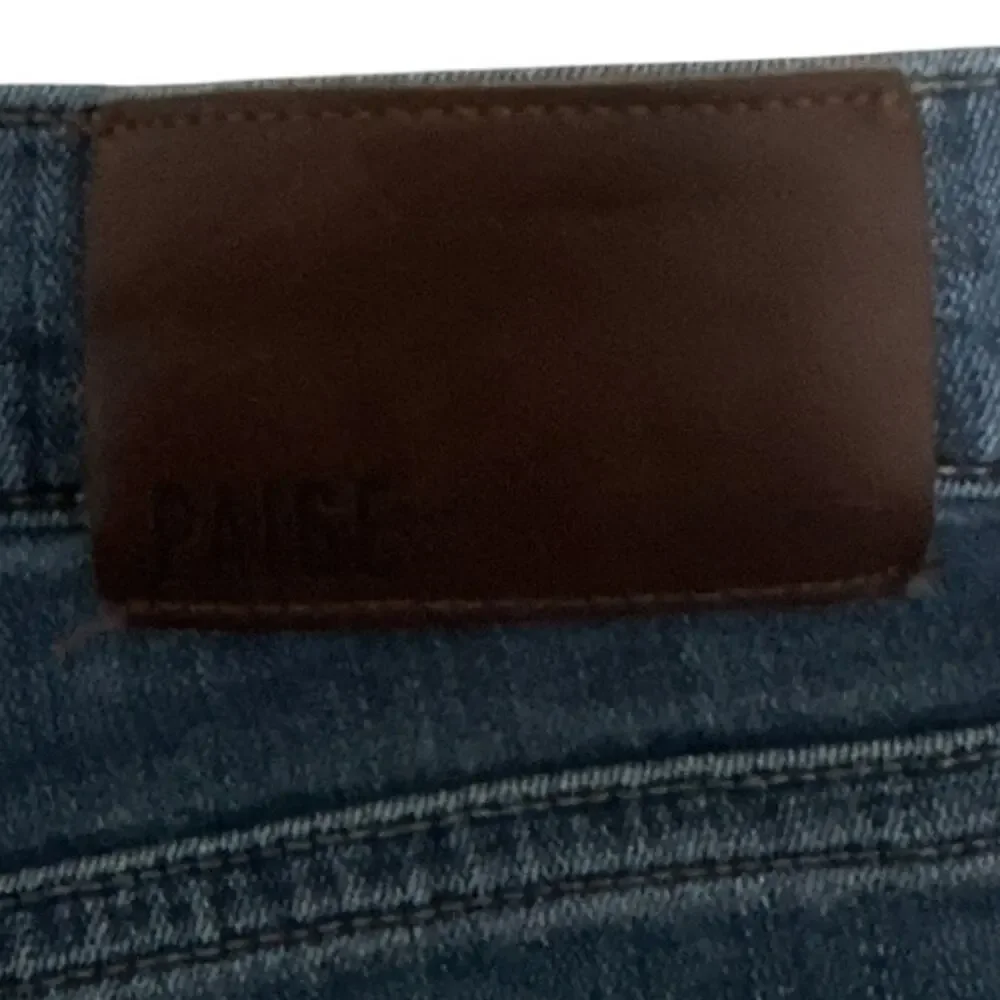 Paige Lennox Slim Straight Men's Jeans Size 29 Dark Wash Stretch Denim Casual